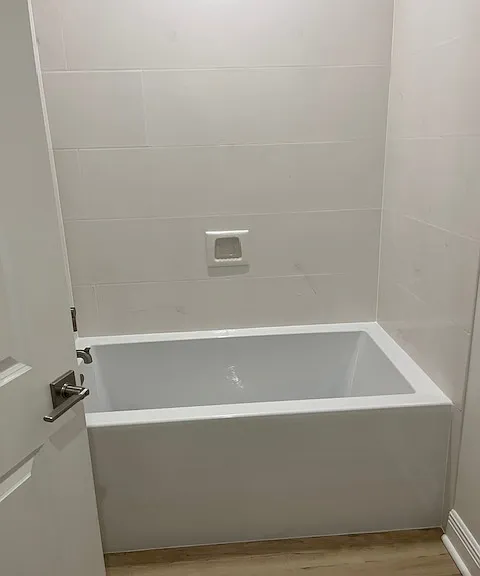 Huge soaking tubs in both bathrooms.