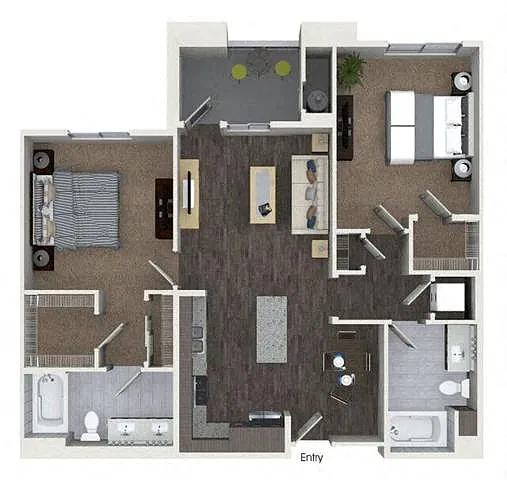 Floor plan B22