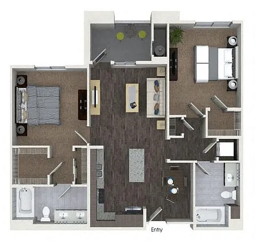 Floor plan B22