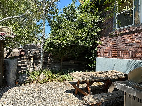 Backyard patio