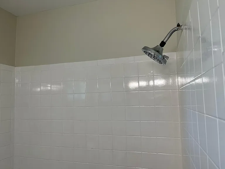 Bathroom with shower and tub