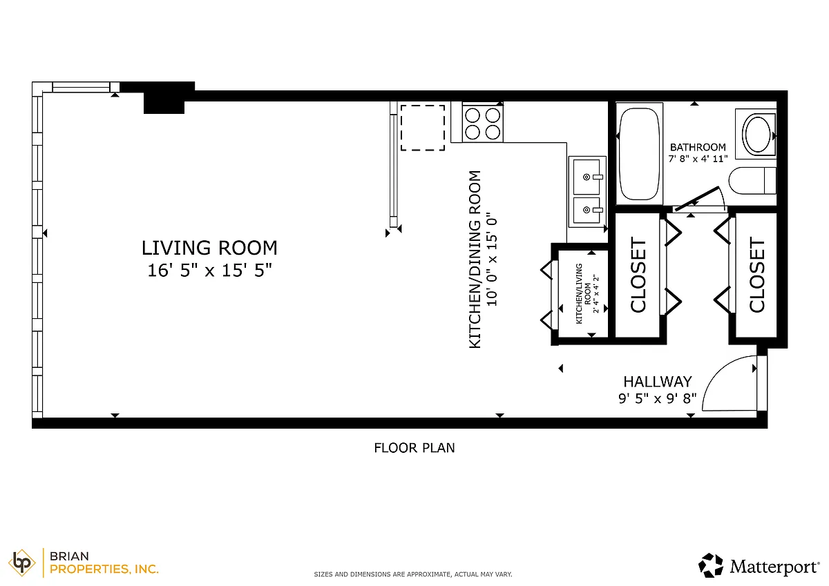 Floor plan Studio