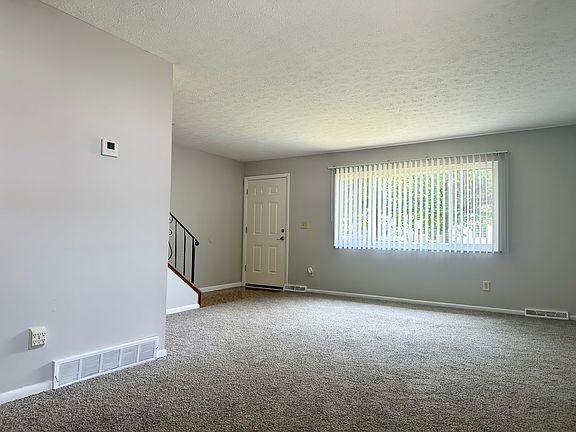 Light filled living and eating area