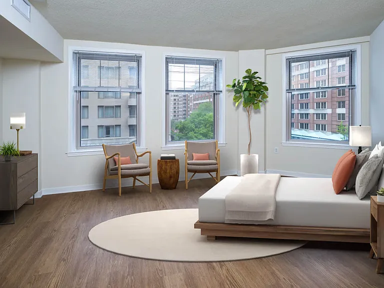 Living Room with Hard Surface Flooring