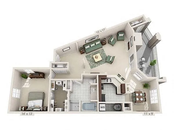 Floor plan A4-A