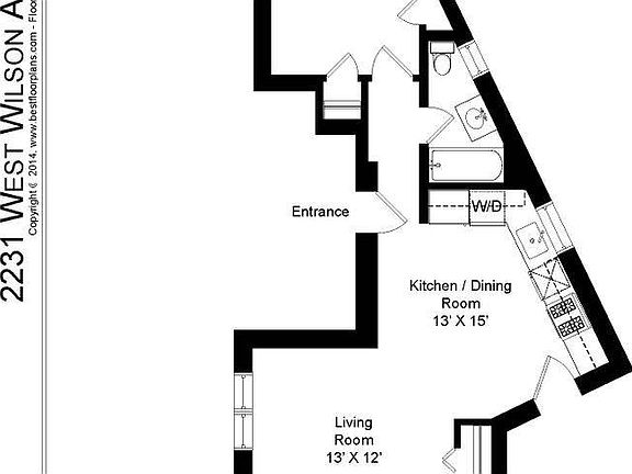 2nd image of 2231-33 W Wilson Ave #2