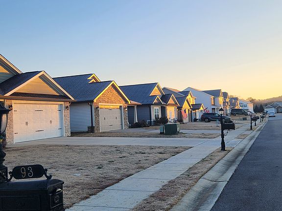 Sidewalks through neighborhood