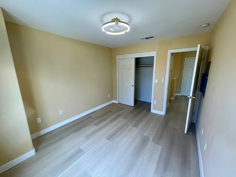 Second bedroom with closet