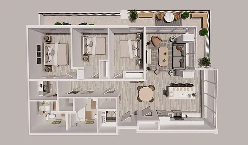 Floor plan The Mendota