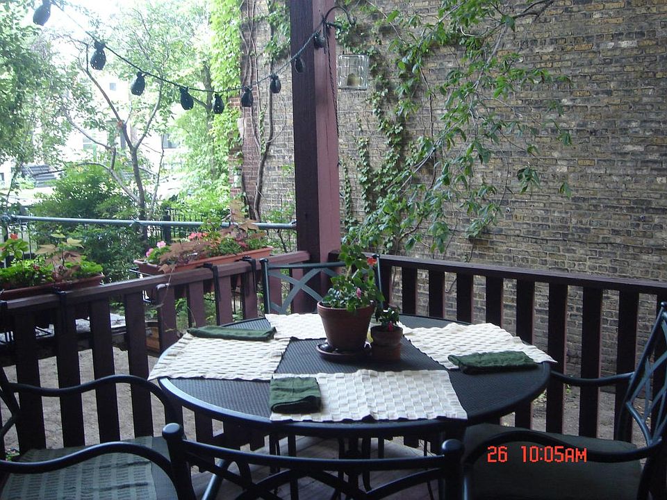 View from deck. Now a new deck in place.