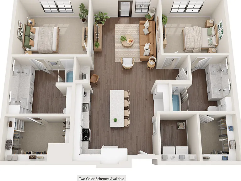 B2 floor plan The Taylor at Greenway