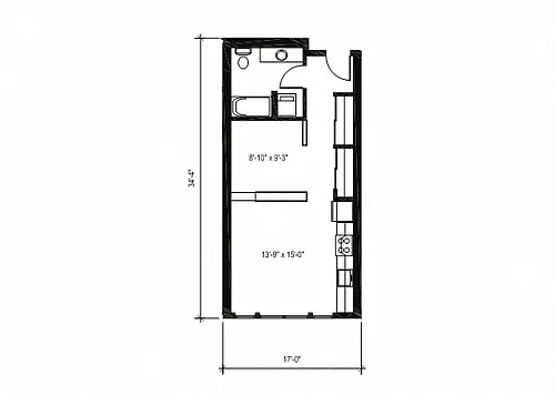 Floor plan Executive Studio B8