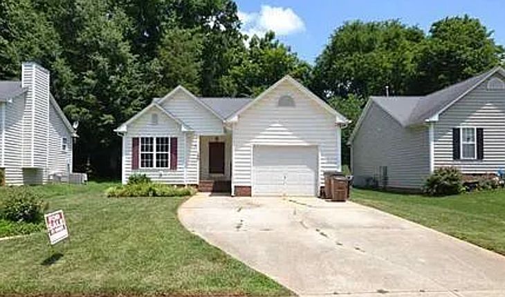 Front of house, summer