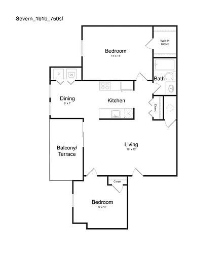 Floor plan Clipper II
