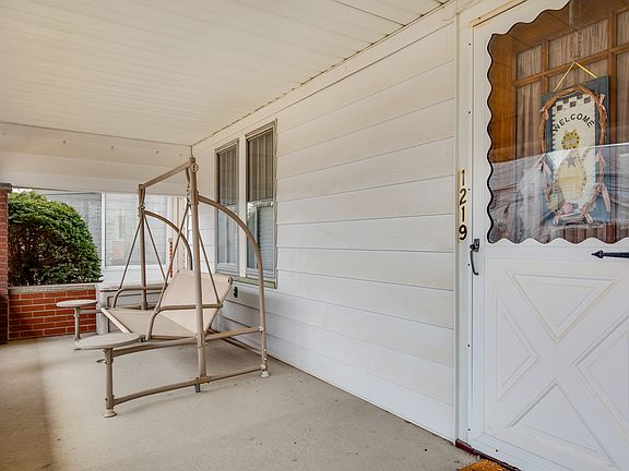 Welcoming front porch