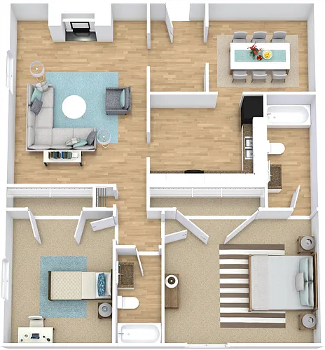 Floor plan B6