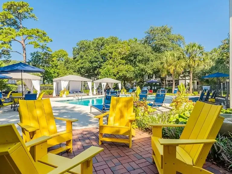 Pool, cabanas and sundeck