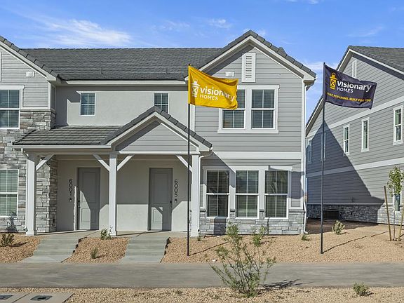Come visit our Desert Color Townhome model today 6005 S Carnelian Parkway, St. George UT 84790