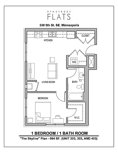 Floor plan 203