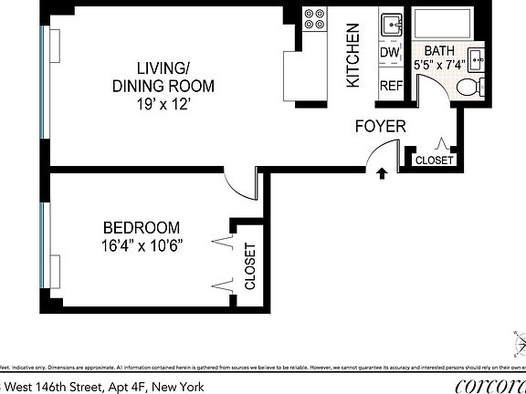 2nd image of 303 W 146th St #4F