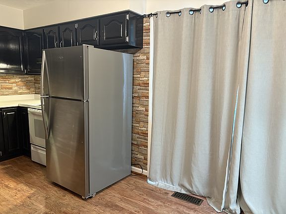 kitchen/covered patio door