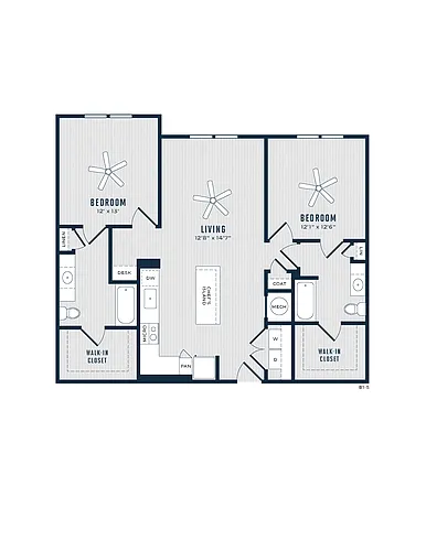 Floor plan B1