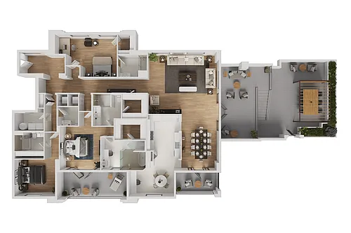 Floor plan SKY RESIDENCE F1