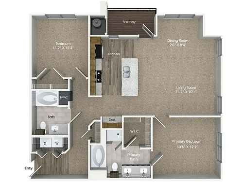 Floor plan B2CP