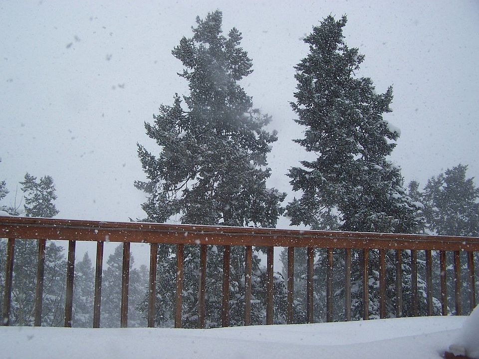 Snowy Deck