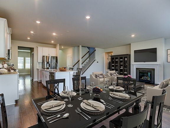 Johnson floorplan modeled at Stoneybrook Station in Charlotte, NC.