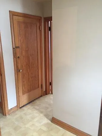 Back hall of apt