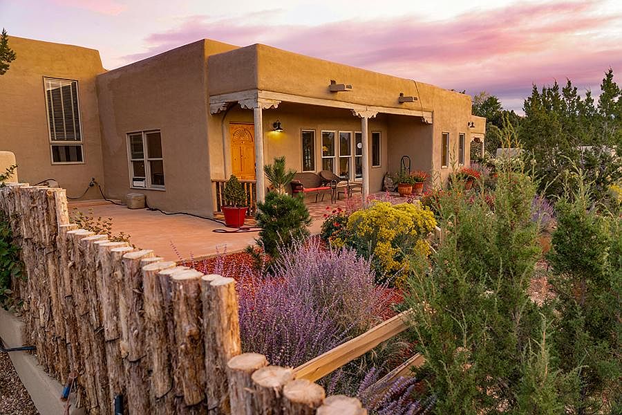 Hilltop views on 2.5 wooded acres.