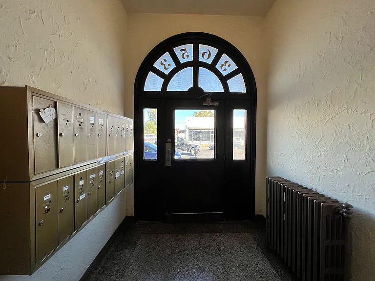 Inside of the entrance.