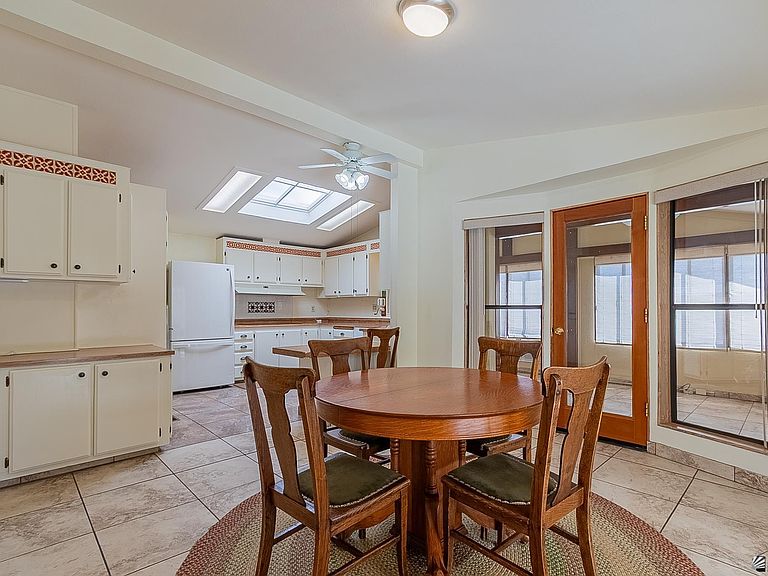 Breakfast nook and kitchen
