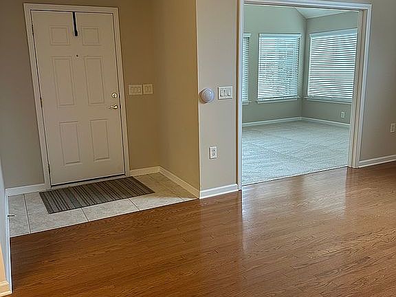 Front door  & sunroom