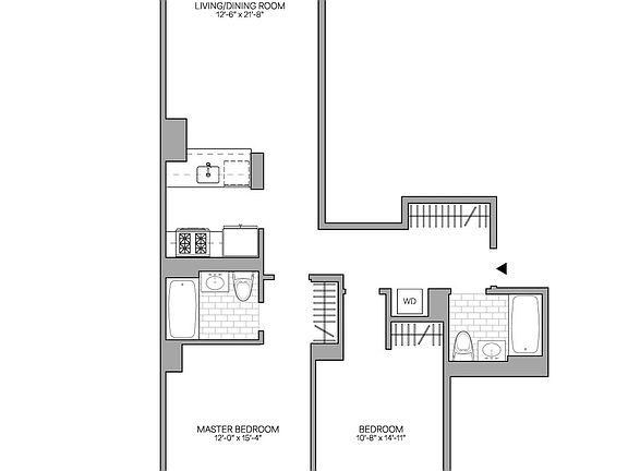 2nd image of 200 W 26th St APT 5B