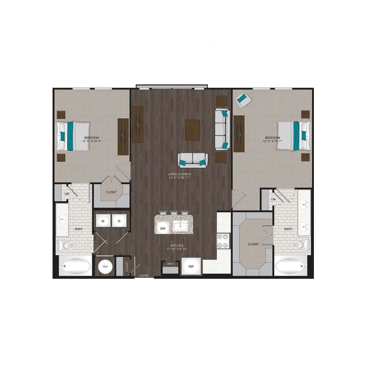 Floor plan B1