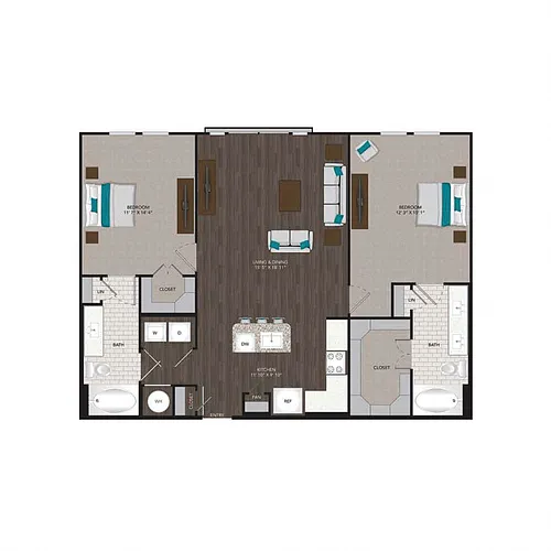 Floor plan B1