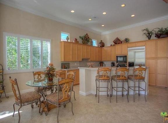 Open concept kitchen.