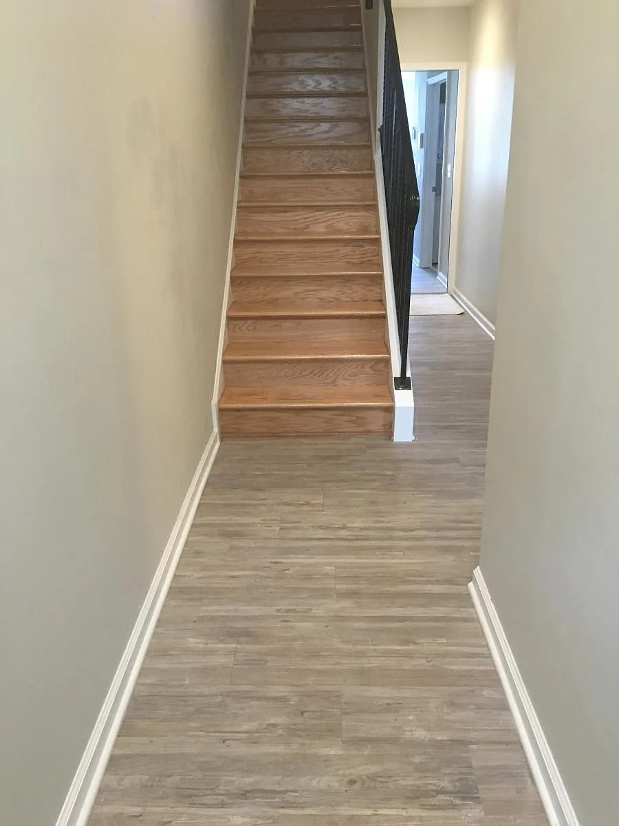Steps going to the apartment - 2229 Catharine St #2B