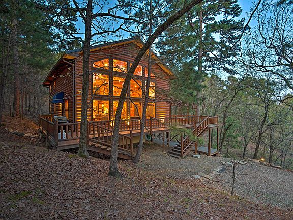 Dual staircases outside