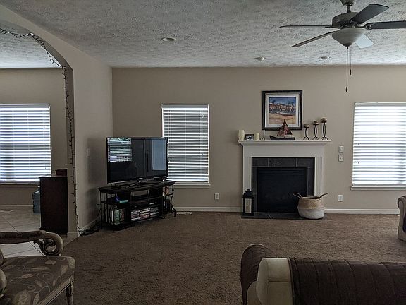 One of 2 fireplaces