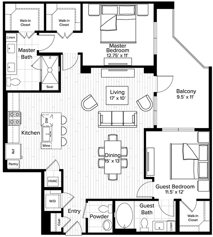 Floor plan B5