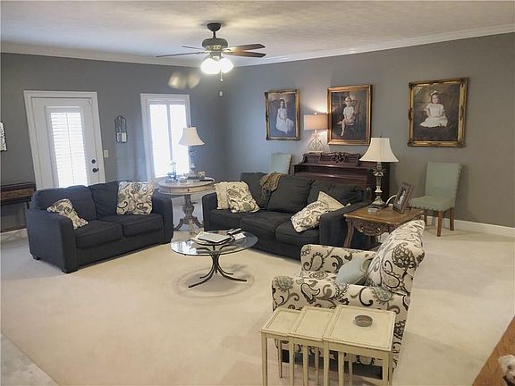 Great Room featuring a gas fireplace