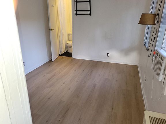 Your studio room, just completed with new floor fresh paint and all upgraded electricity. A/C plugs into dedicated line.