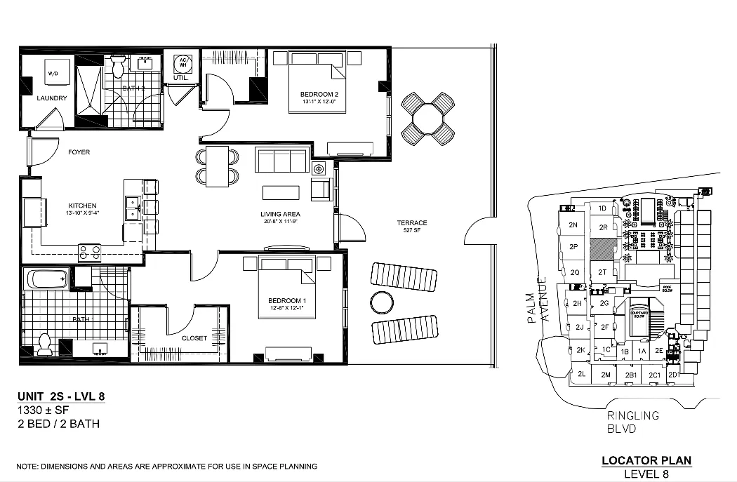 Floor plan 2S
