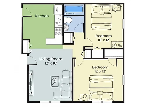Floor plan Cresson