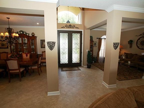 First floor has new tile with inlays throughout
