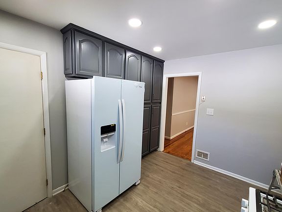 New double door fridge