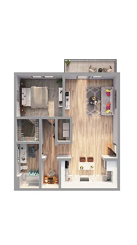 Floor plan A1-L2